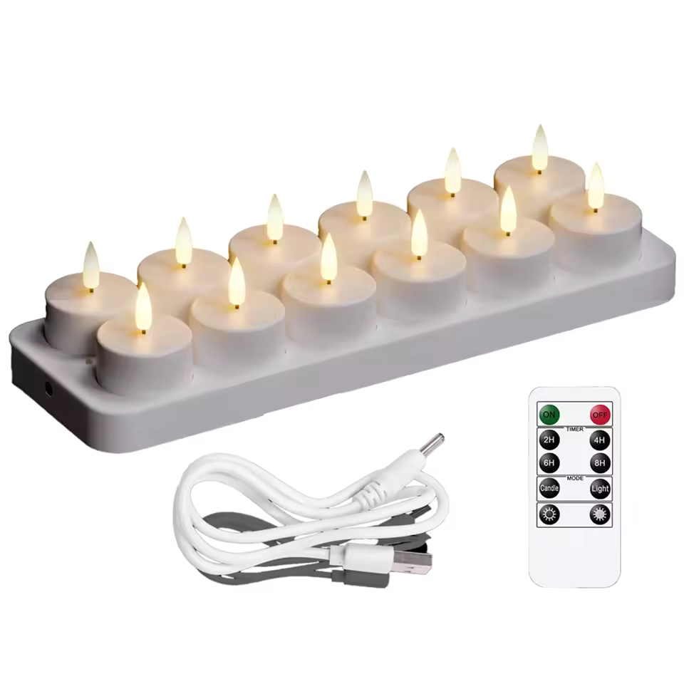 Oppladbare LED-lys
