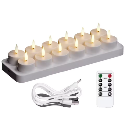 Oppladbare LED-lys