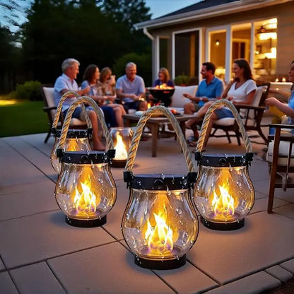 Solcelledrevet flammelykt
