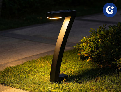 Moderne Soldrevet Stibelysning i Kreativt Design