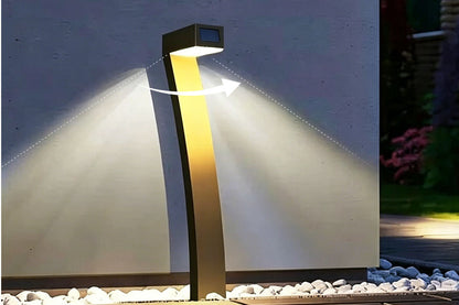 Moderne Soldrevet Stibelysning i Kreativt Design