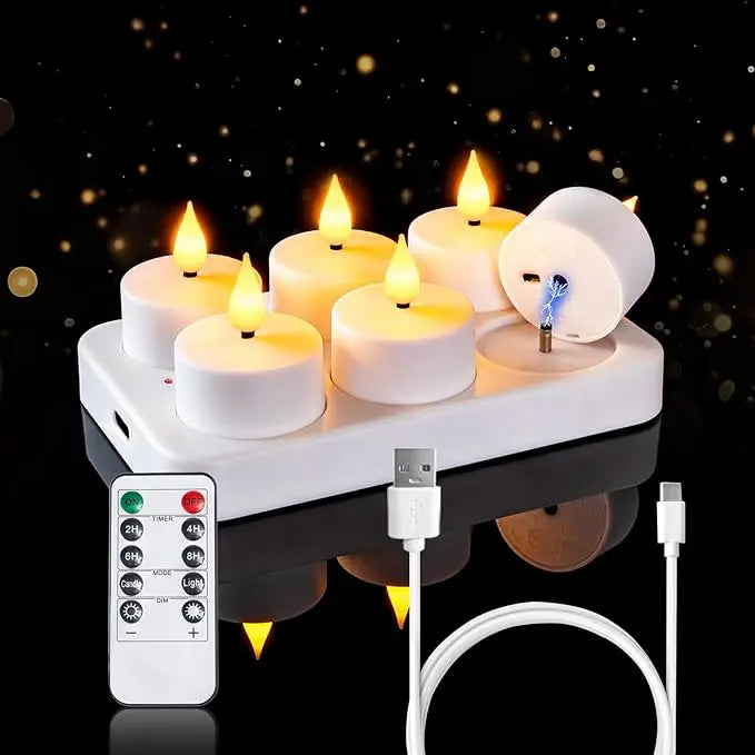 Oppladbare LED-lys
