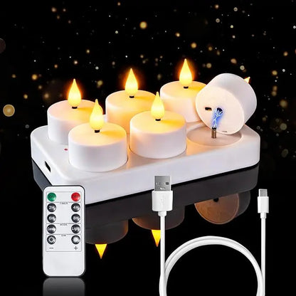 Oppladbare LED-lys