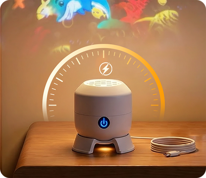 Dynamisk Roterende LED-Projektor