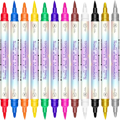 Tosidig Neglekunst Pennsett
