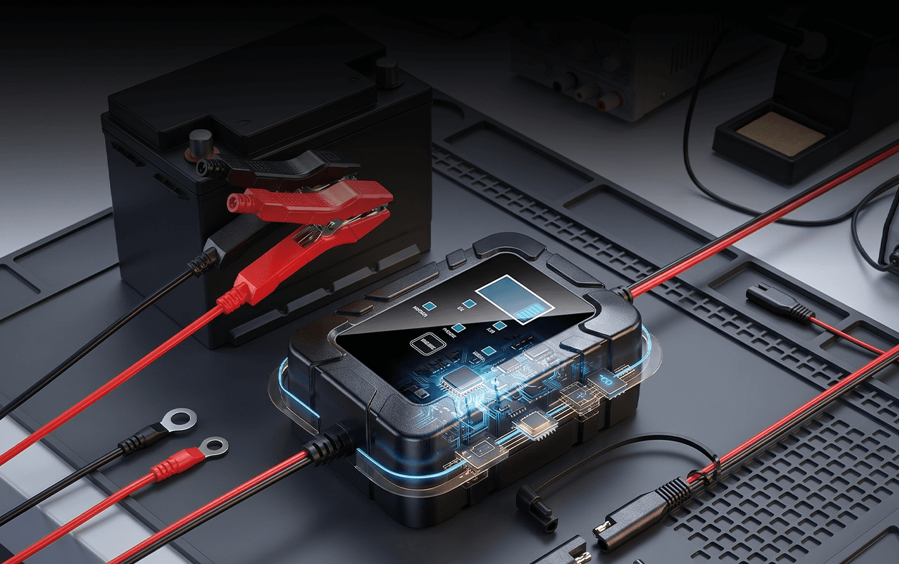 Smart Batterilader for optimal batteritilstand