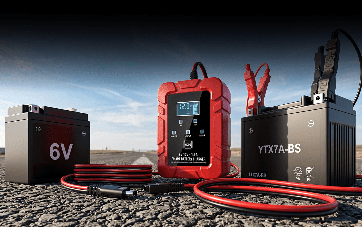 Smart Batterilader for optimal batteritilstand