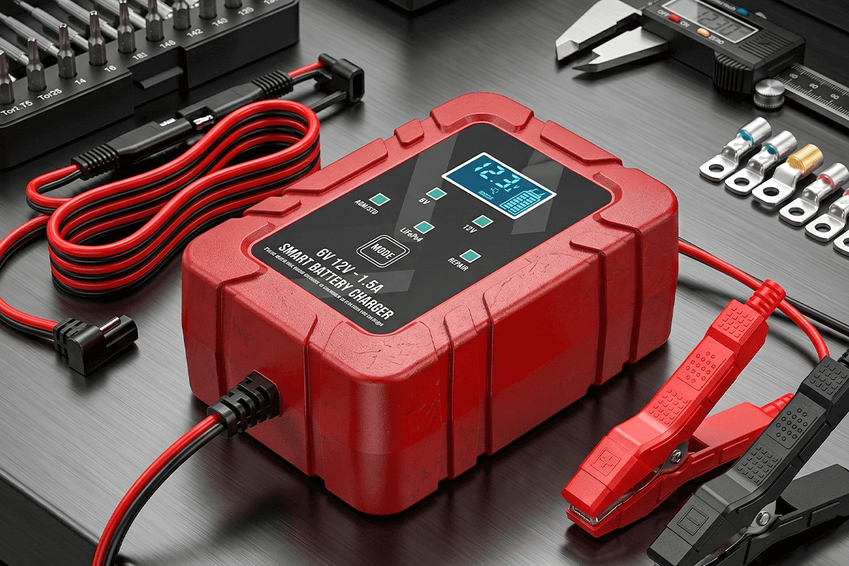 Smart Batterilader for optimal batteritilstand