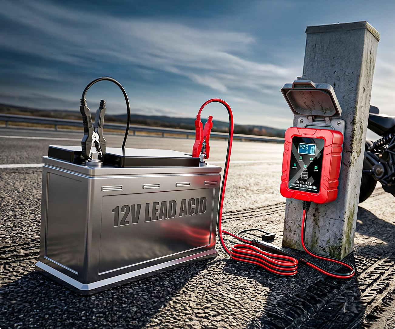 Smart Batterilader for optimal batteritilstand