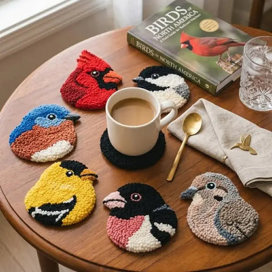 DIY Broderisett for Glassbrikker