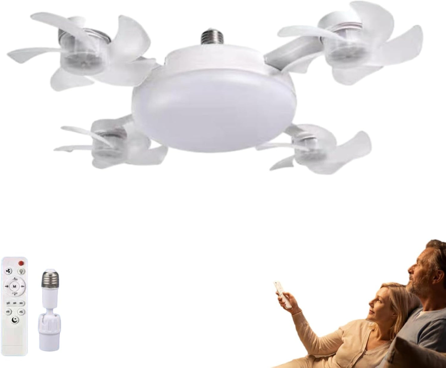 BreezeFlow – Takvifte med LED-belysning og fjernkontroll