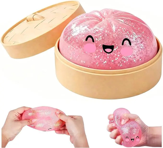 Glitter Dumpling Squishy – den søteste stressballen akkurat nå