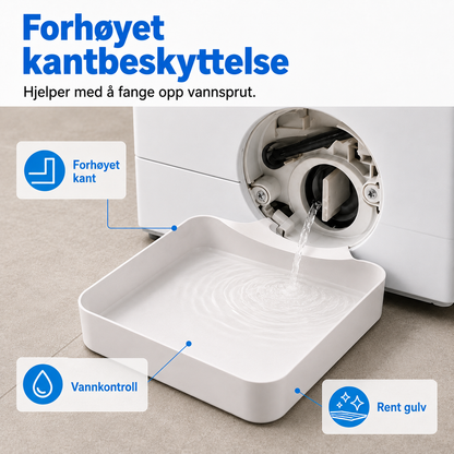 Lekkasjebrett for vaskemaskinen