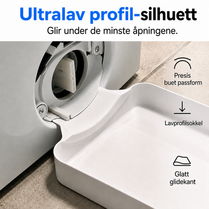 Lekkasjebrett for vaskemaskinen