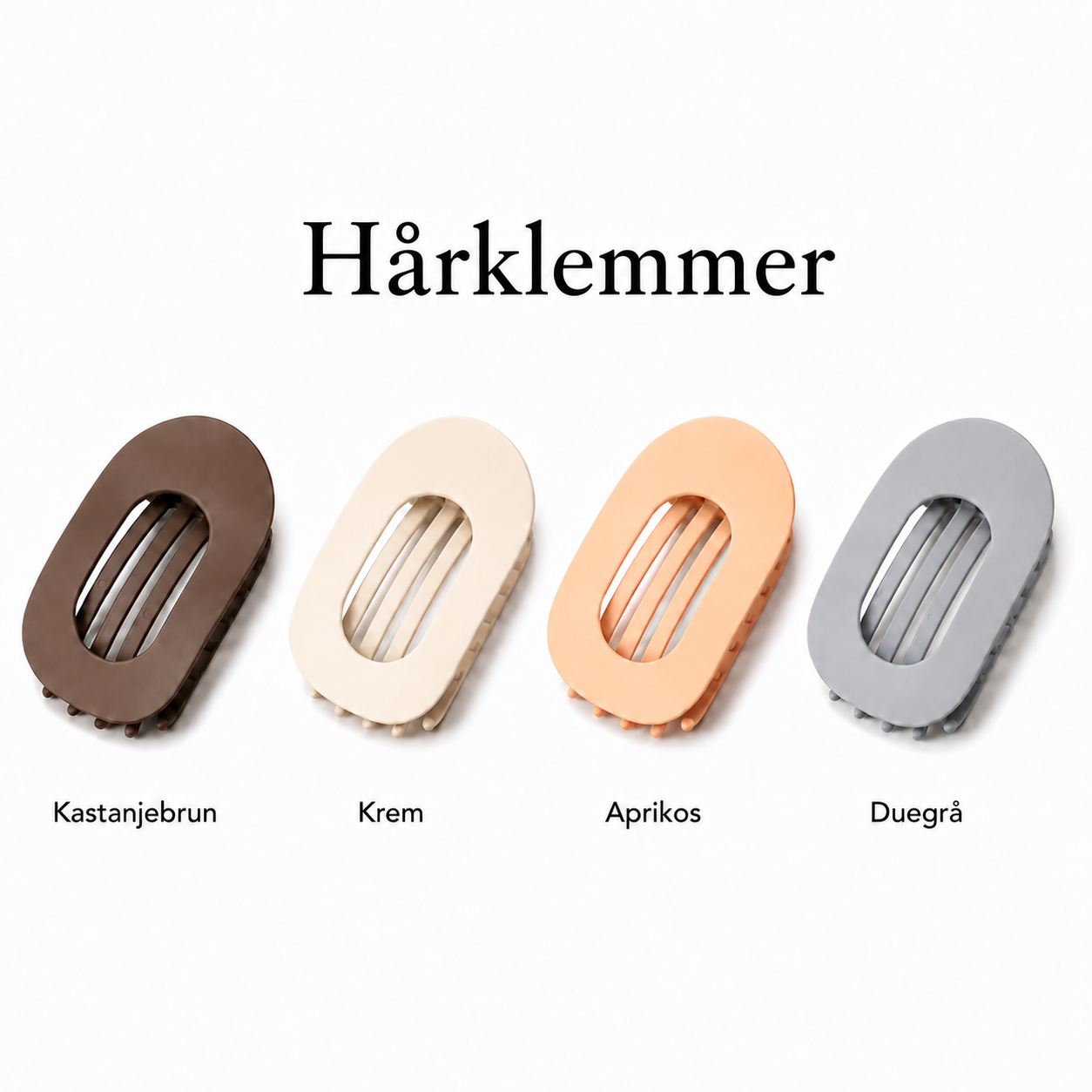 SoftClip™ – Komfortabel hårklype