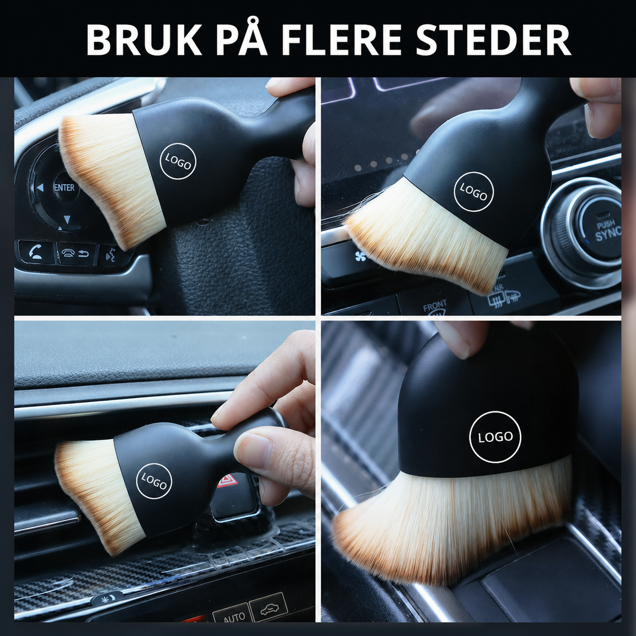 Luksus bilbørste