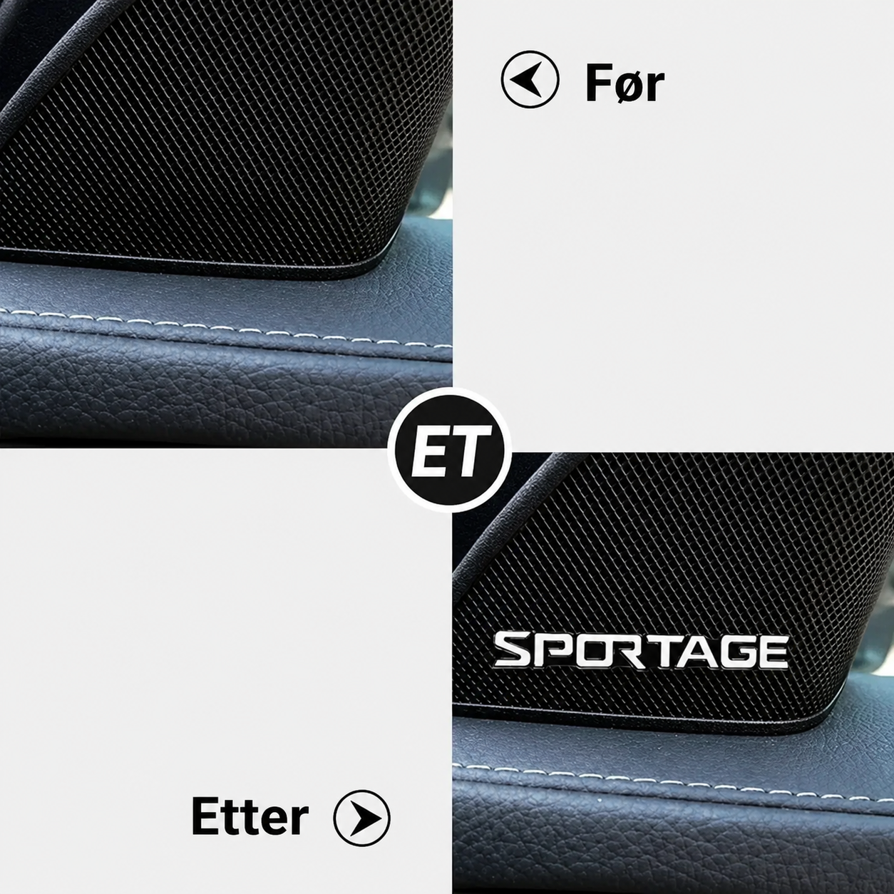 3D Auto Logo-klistremerker
