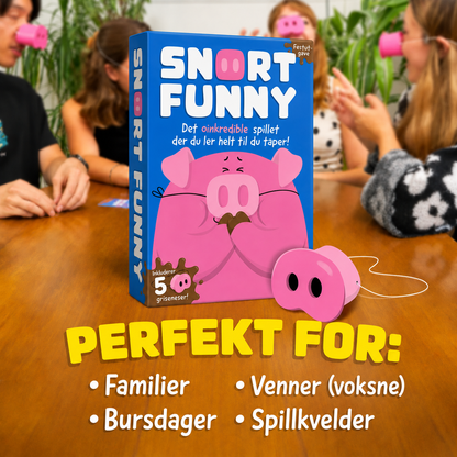 Pigsniff – Spillet der det er forbudt å le