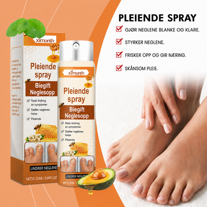 Biegift-spray mot neglesopp