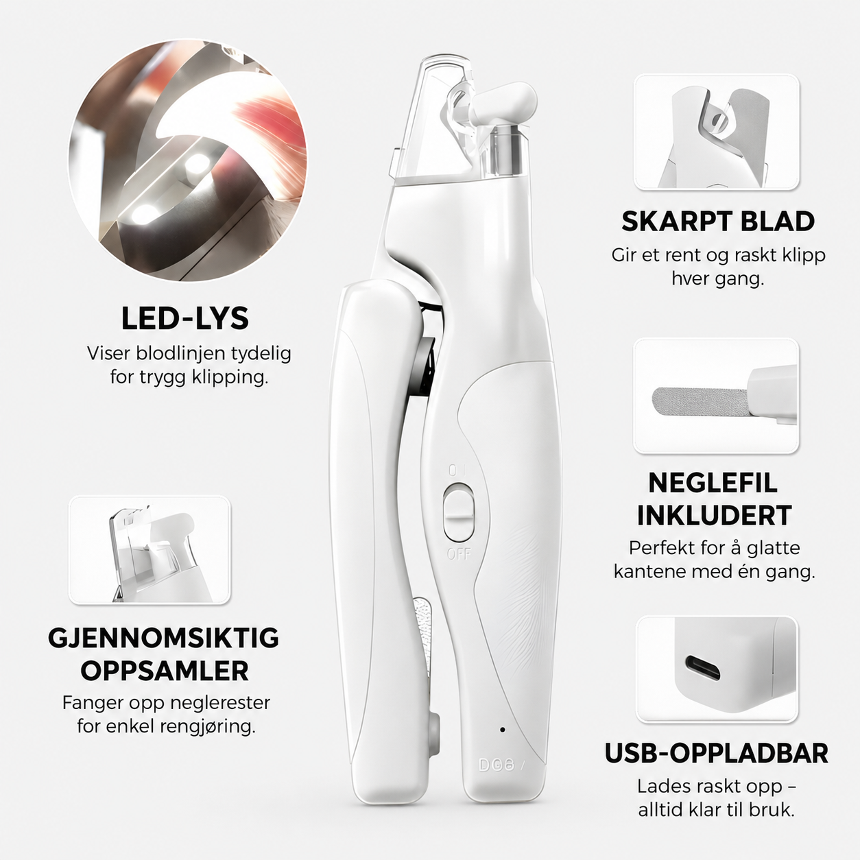 Safeclip – Sikker Negleklipper