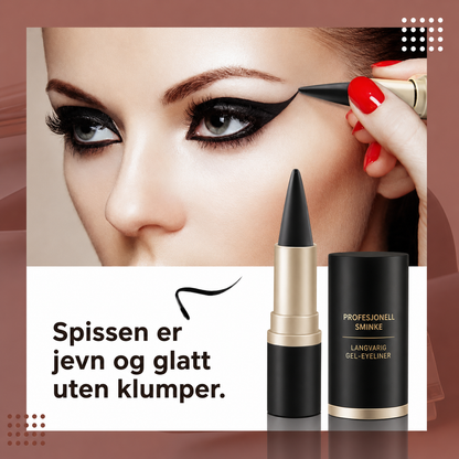 Ultra-holdbar matt eyeliner – hurtigtørkende, holder i 24 timer og gir maksimal presisjon