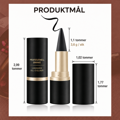 Ultra-holdbar matt eyeliner – hurtigtørkende, holder i 24 timer og gir maksimal presisjon