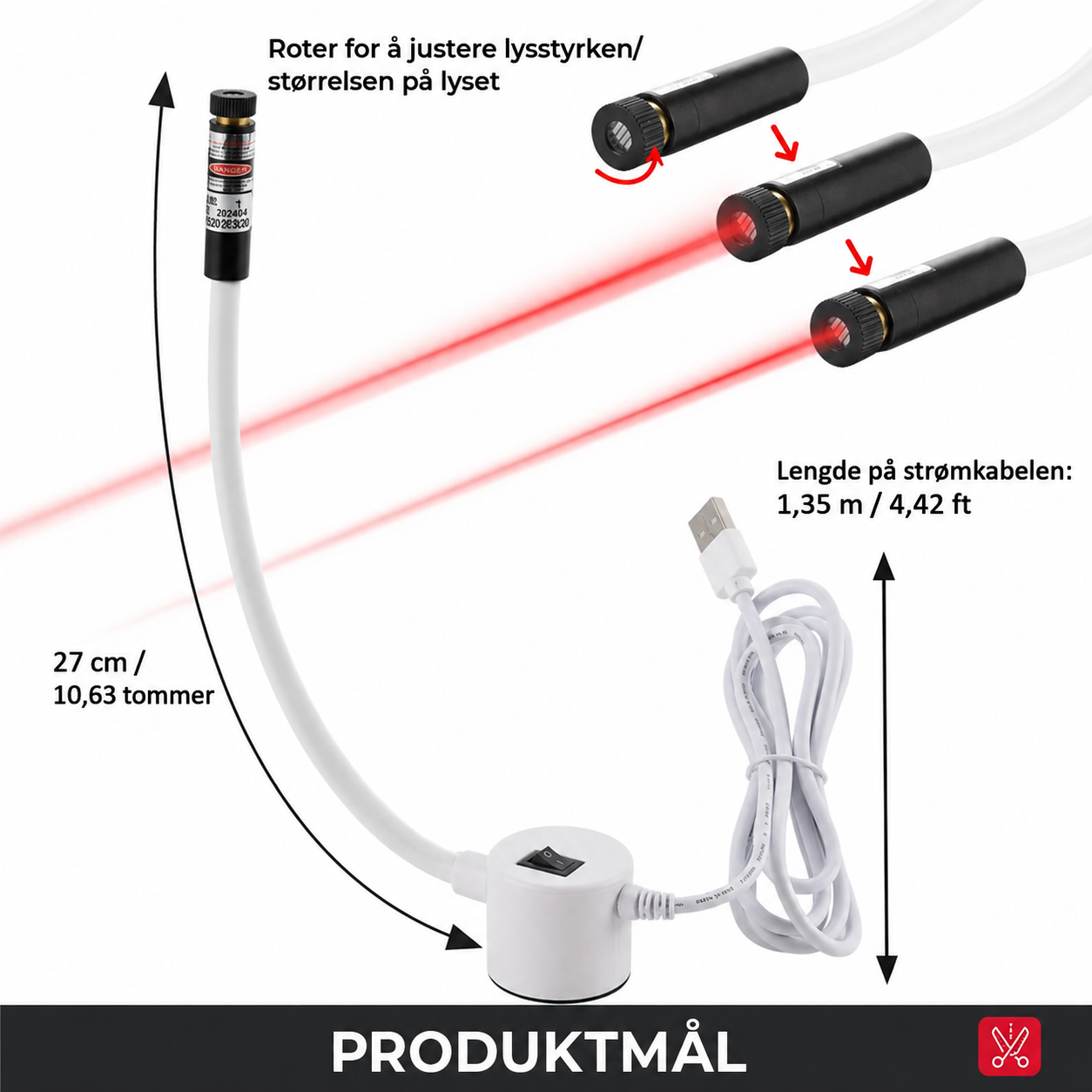 StitchLaser™ – Presisjonsguide for symaskiner
