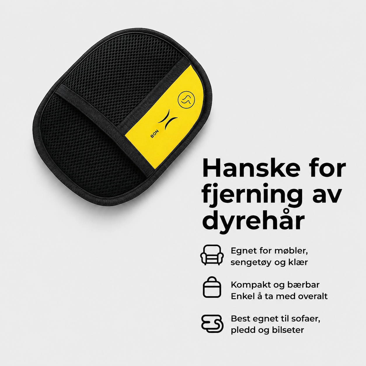 Hanske for Fjerning av Dyrehår