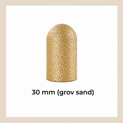 Vakuumloddet, slipende rundt slipehode