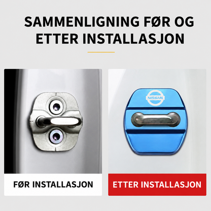 Beskyttelsesputer for bildørlås | 4 stk