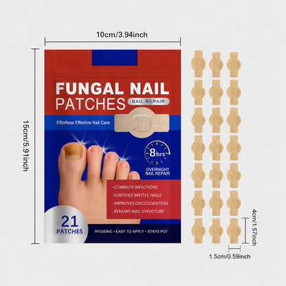 FungalPatch – antibakterielle sopphemmende plaster og neglepleiesett