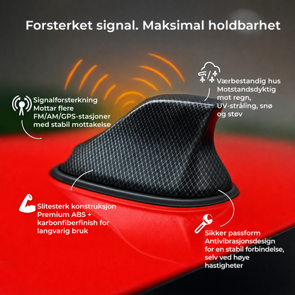 Shark bilantenneforsterker – overlegen radiomottak