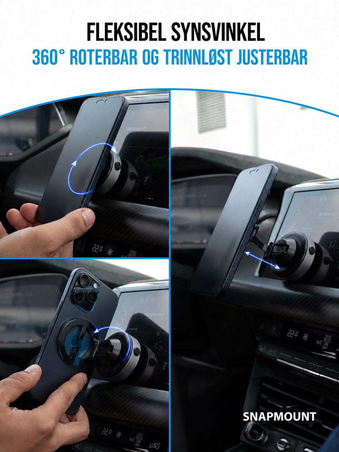 SnapMount telefonholder
