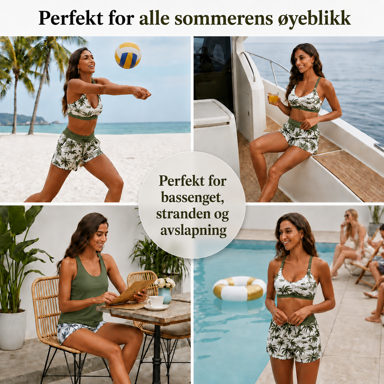 Aktiv sommer-tankini