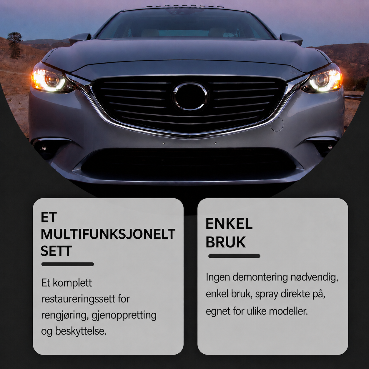 Restaureringssett for Billykter