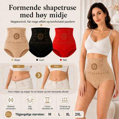 Formende Shorts med Høyt Liv