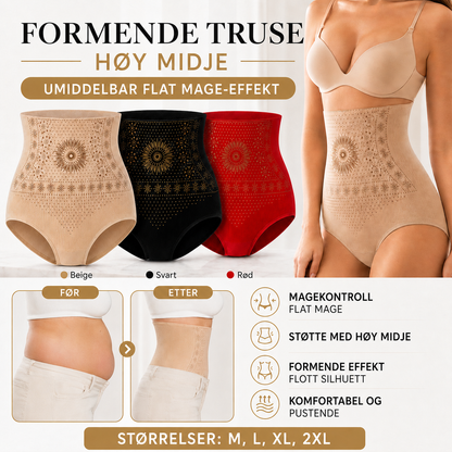 Formende Shorts med Høyt Liv