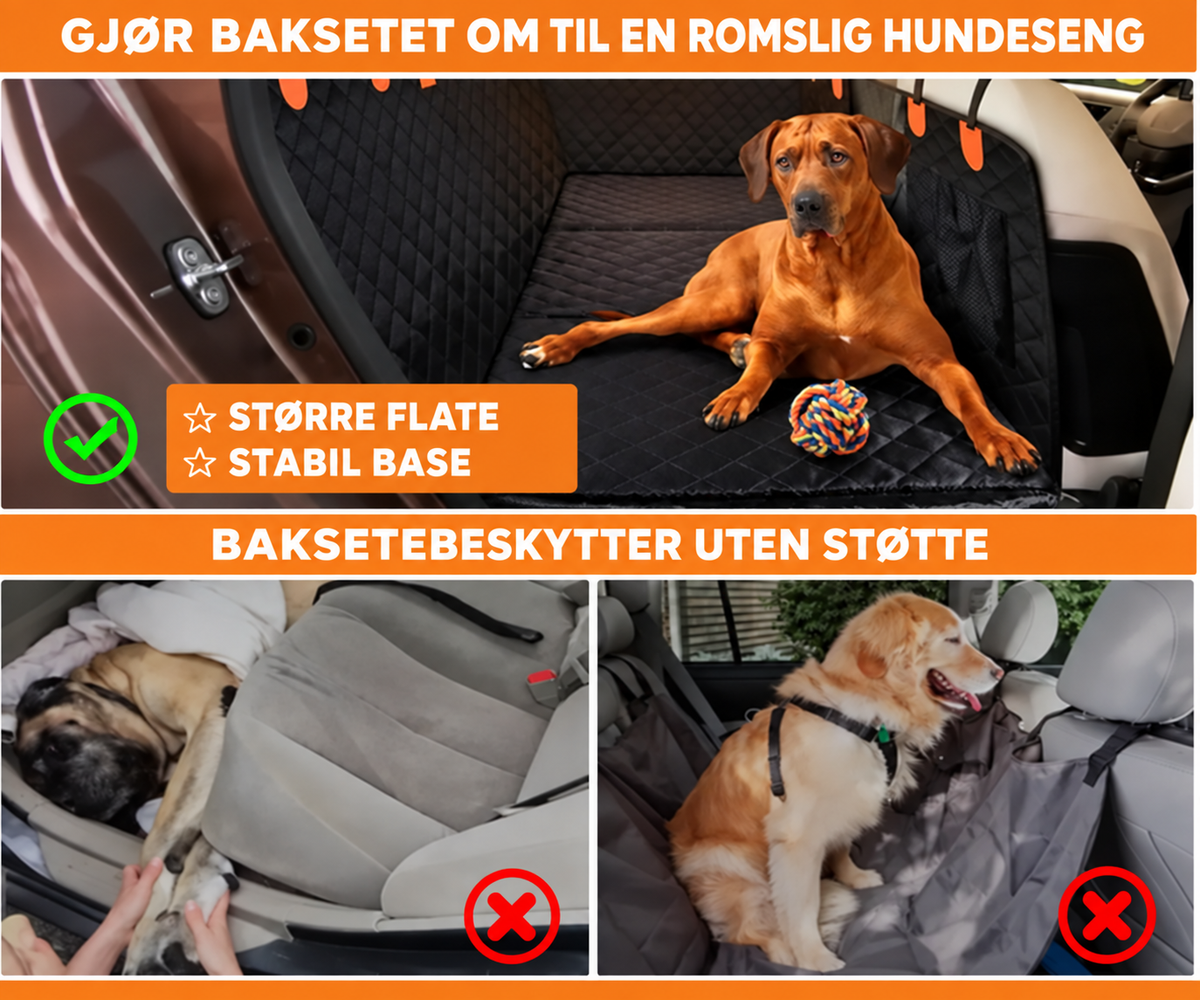 Petstar™ – Vanntett vinterjakke med innebygd sele