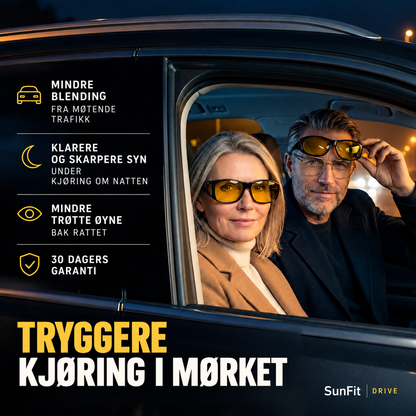 Sun Fit™ Nattbriller for kjøring