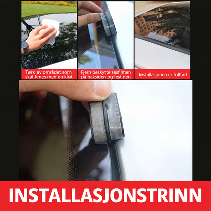 Gummitetningslist til bil, kan klippes til