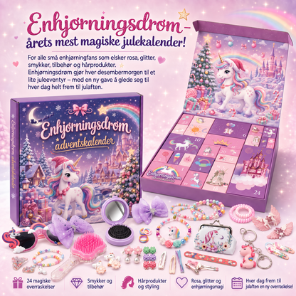 Enhjørningdrømmer Adventskalender