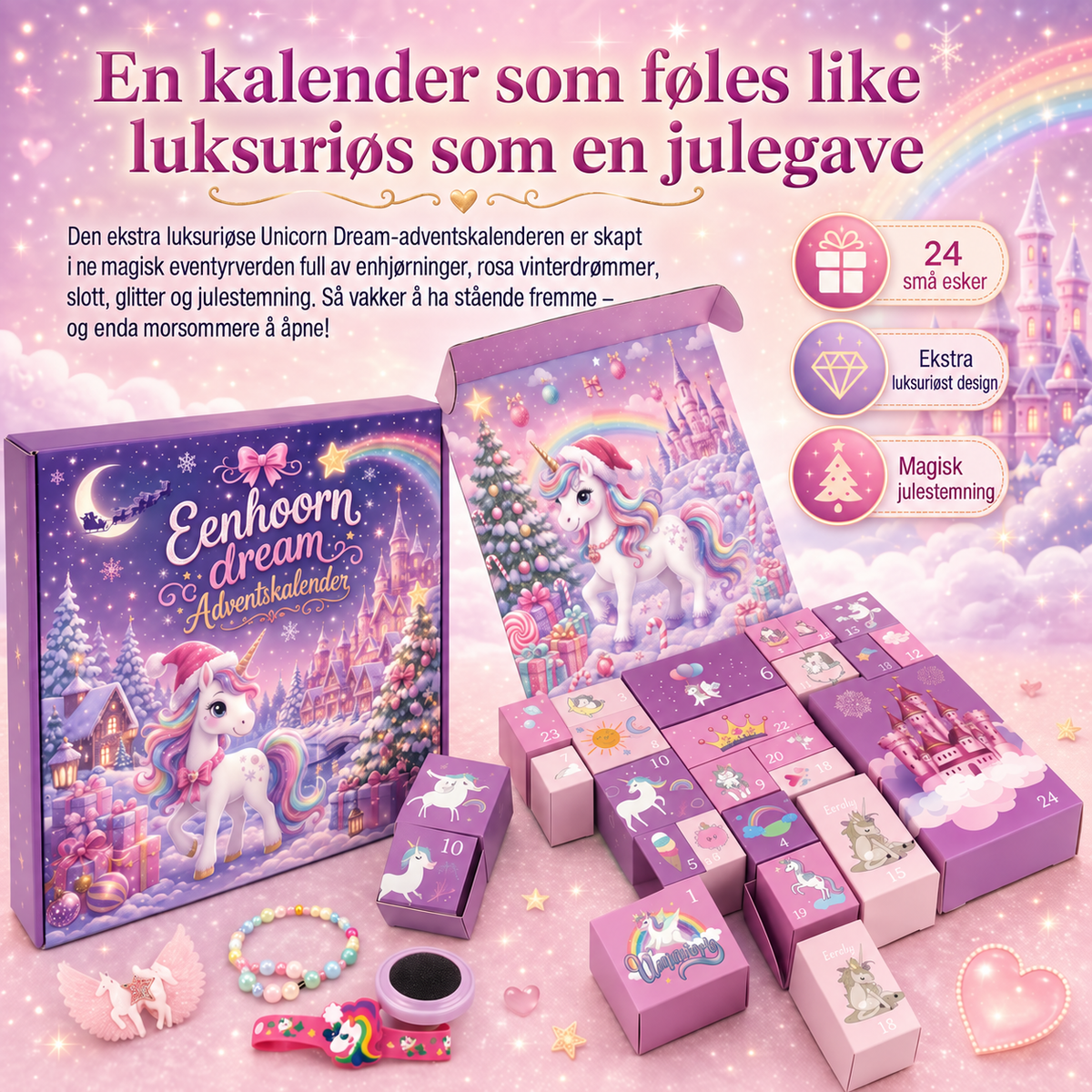 Enhjørningdrømmer Adventskalender