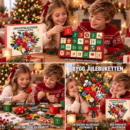 Blomsterbukett Adventskalender – Lag din egen magiske bukett til jul