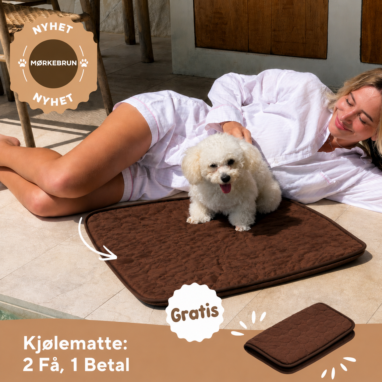 ArcticCloud® - Kjølende hundematte (1+1 GRATIS)