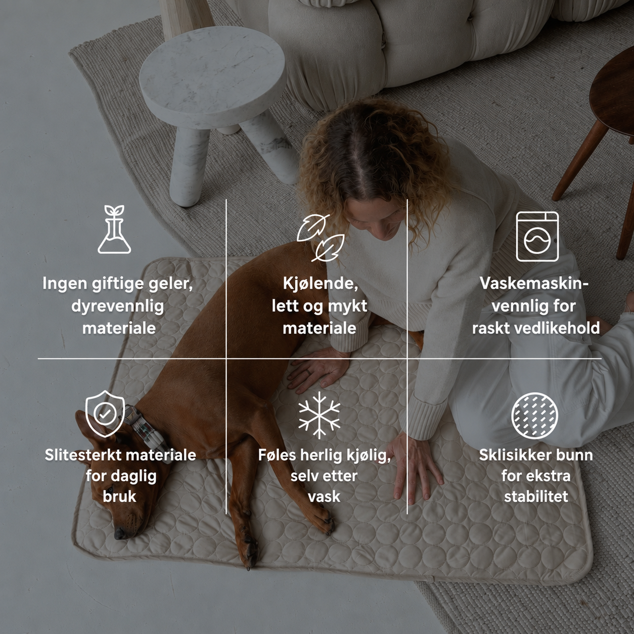 ArcticCloud® - Kjølende hundematte (1+1 GRATIS)