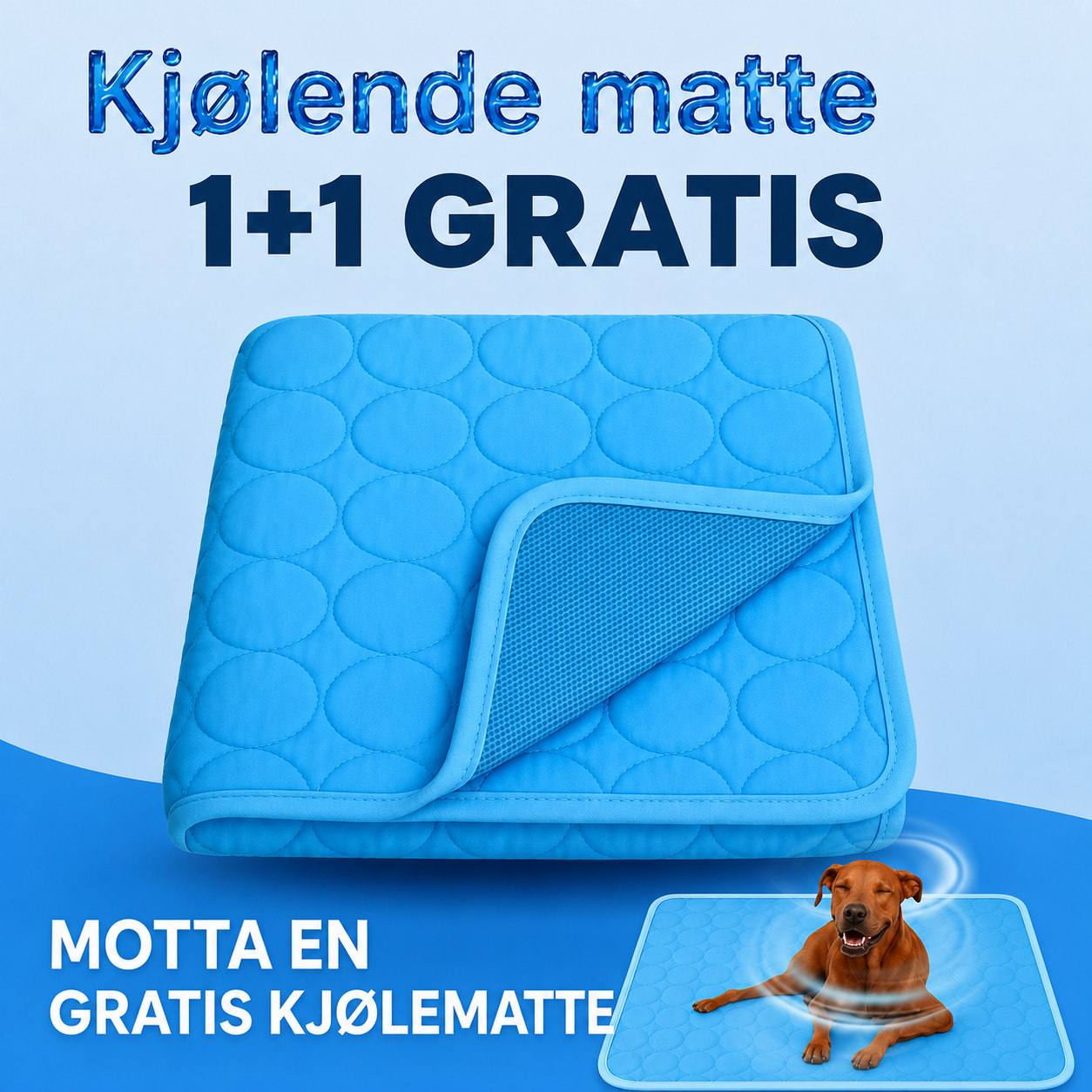 ArcticCloud® - Kjølende hundematte (1+1 GRATIS)