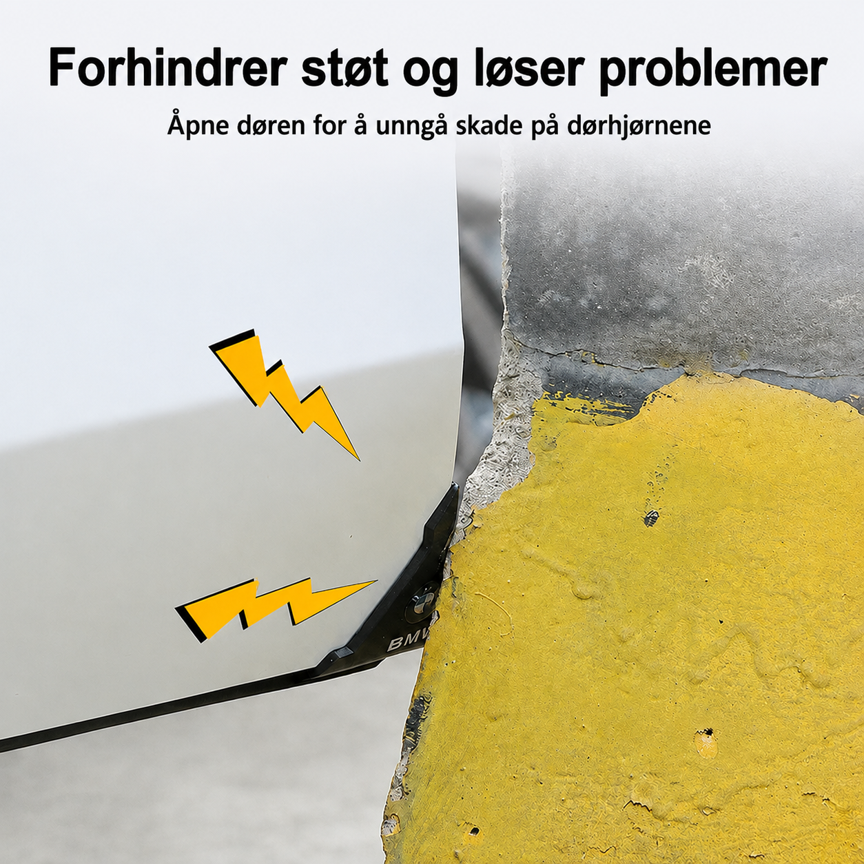 Beskyttere for Bildørhjørner