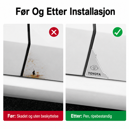 Beskyttere for Bildørhjørner