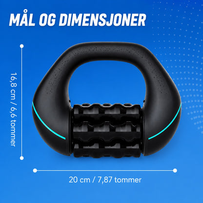 Elektrisk håndmassasjerulle – Dyp knamassasje