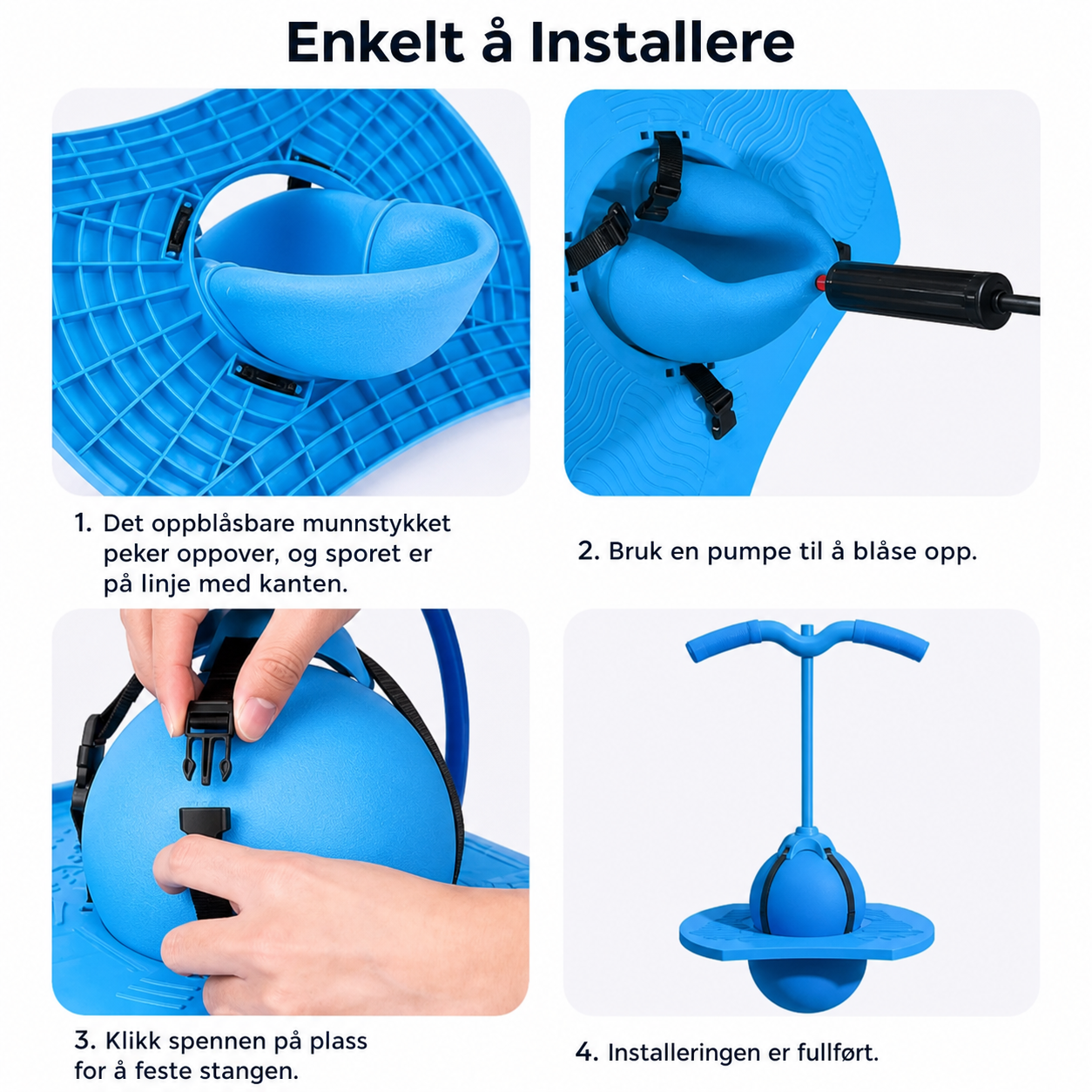 BounceBuddy – Balanseball for lek og bevegelse